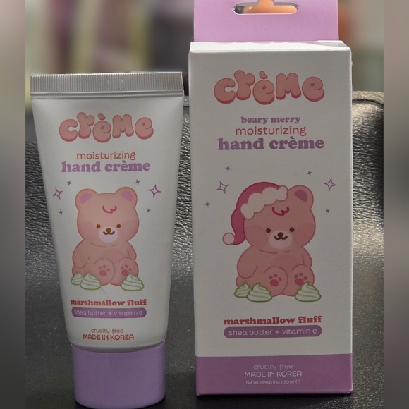 The Creme Shop Other - The Crème Shop Moisturizing Hand Cream Marshmellow Fluff -VitaminE & Shea Butter